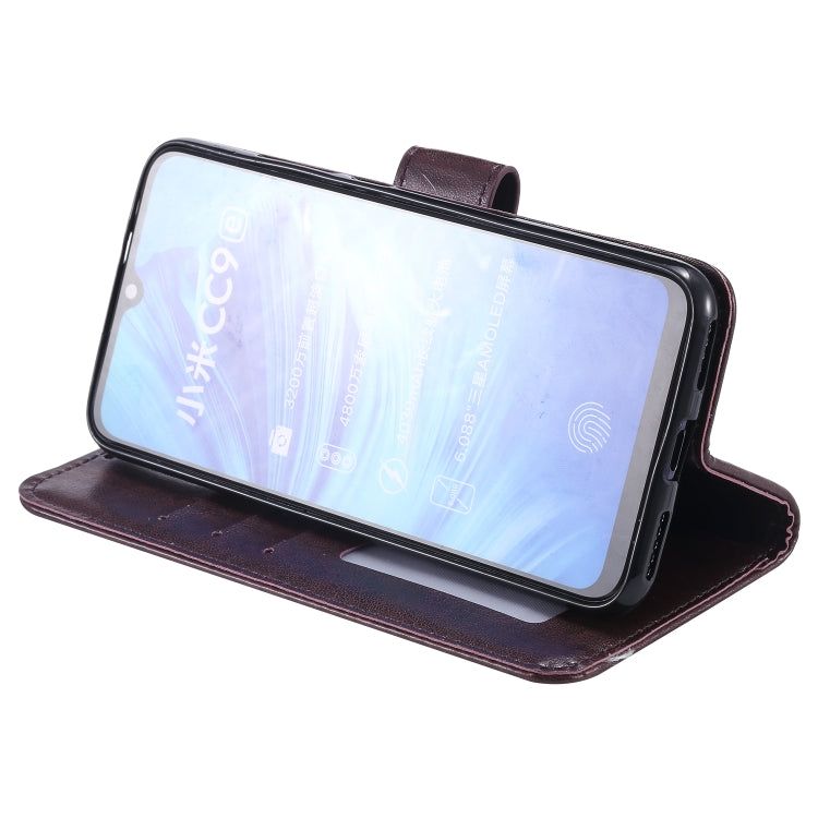 For Xiaomi Mi A3 / CC9e Totem Flower Embossed Horizontal Flip TPU + PU Leather Case with Holder & Card Slots & Wallet