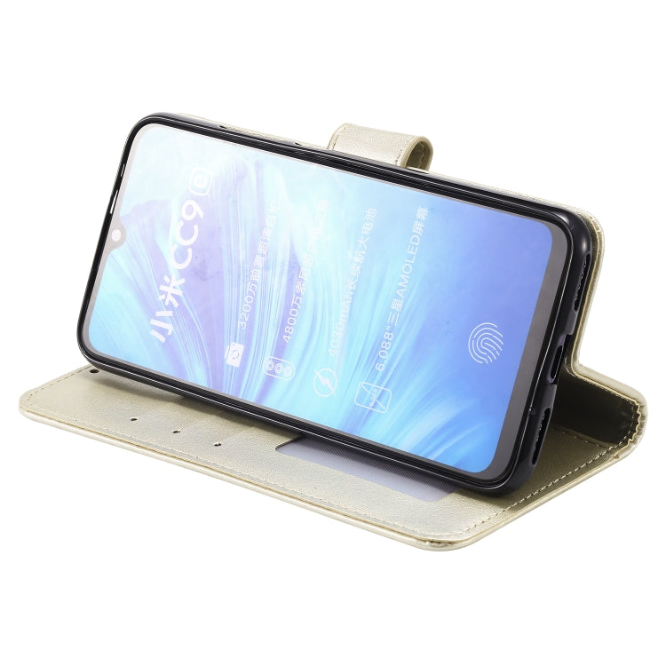 For Xiaomi Mi A3 / CC9e Totem Flower Embossed Horizontal Flip TPU + PU Leather Case with Holder & Card Slots & Wallet