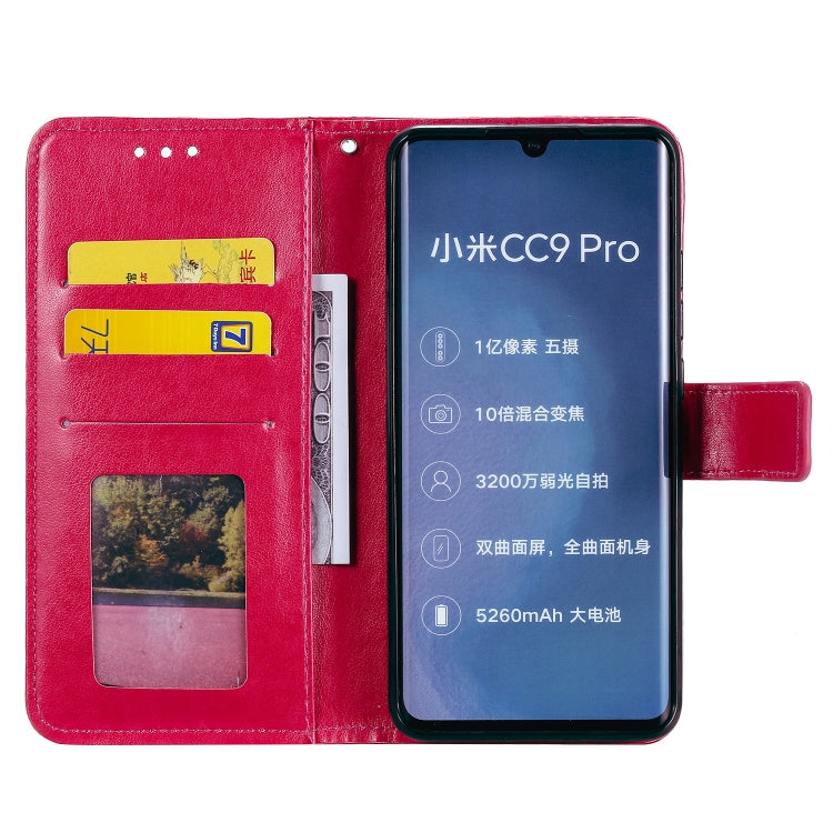 For Xiaomi Mi Note 10 Totem Flower Embossed Horizontal Flip TPU + PU Leather Case with Holder & Card Slots & Wallet