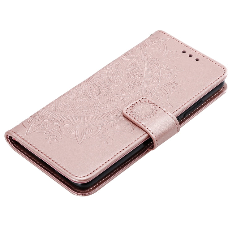 For Xiaomi Redmi 8 / 8A Totem Flower Embossed Horizontal Flip TPU + PU Leather Case with Holder & Card Slots & Wallet