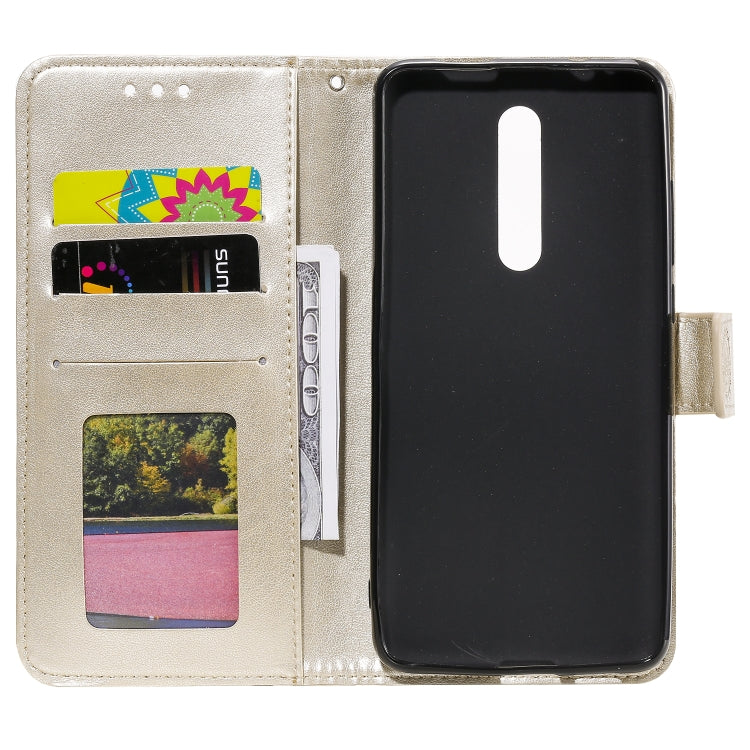 For Xiaomi Redmi 8 / 8A Totem Flower Embossed Horizontal Flip TPU + PU Leather Case with Holder & Card Slots & Wallet