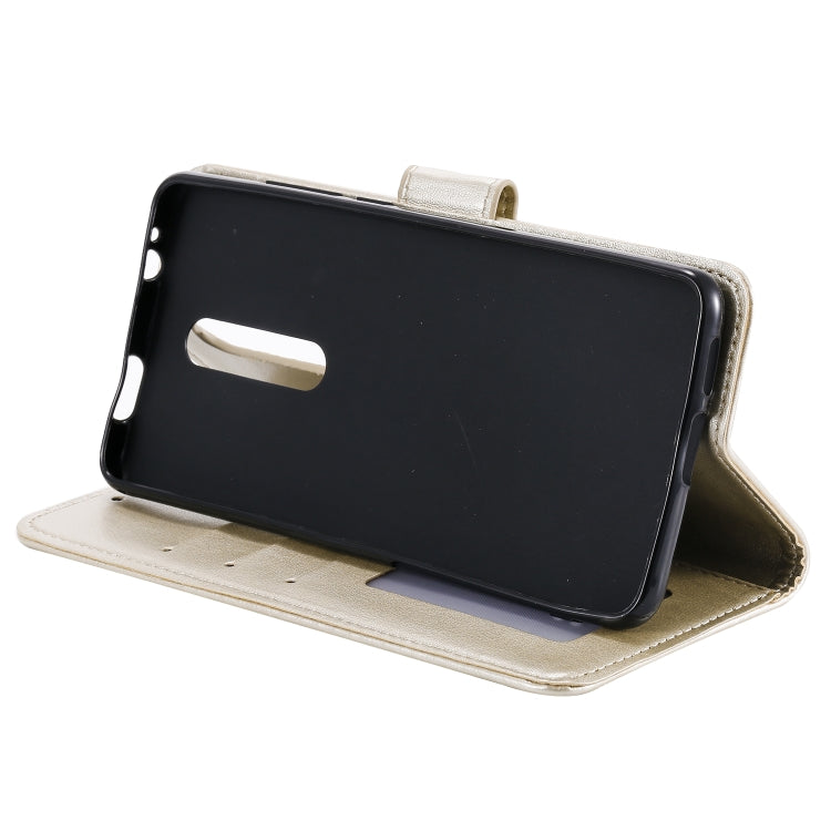 For Xiaomi Redmi 8 / 8A Totem Flower Embossed Horizontal Flip TPU + PU Leather Case with Holder & Card Slots & Wallet