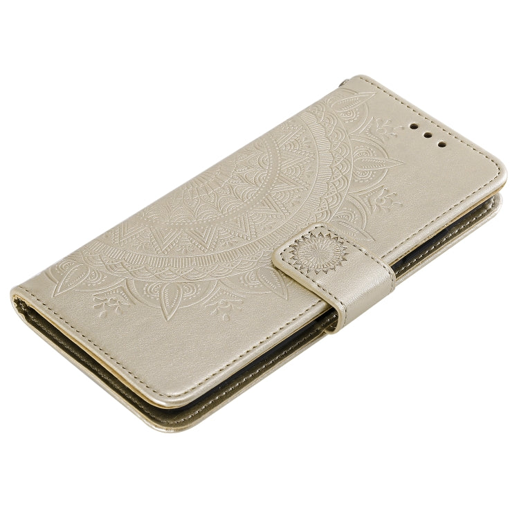 For Xiaomi Redmi 8 / 8A Totem Flower Embossed Horizontal Flip TPU + PU Leather Case with Holder & Card Slots & Wallet