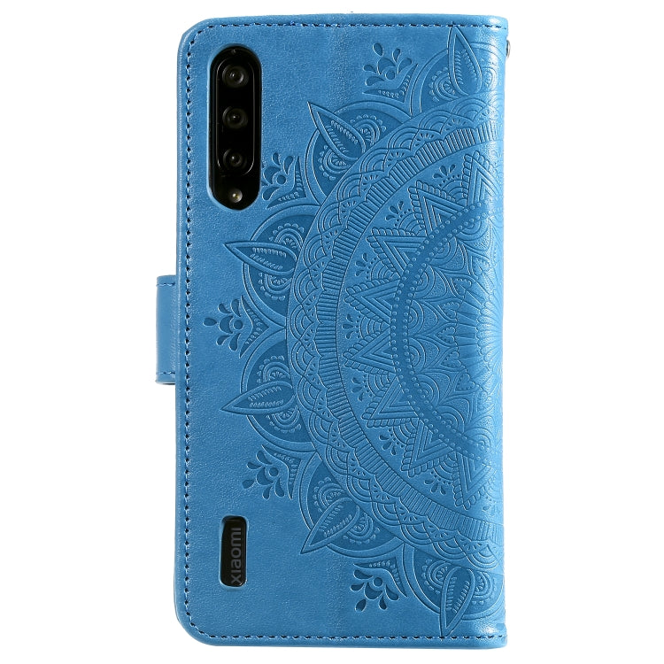 For Xiaomi Mi 9 Lite / CC9 Totem Flower Embossed Horizontal Flip TPU + PU Leather Case with Holder & Card Slots & Wallet
