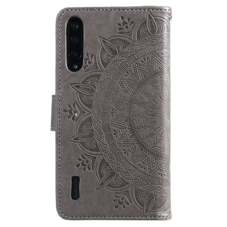 For Xiaomi Mi 9 Lite / CC9 Totem Flower Embossed Horizontal Flip TPU + PU Leather Case with Holder & Card Slots & Wallet