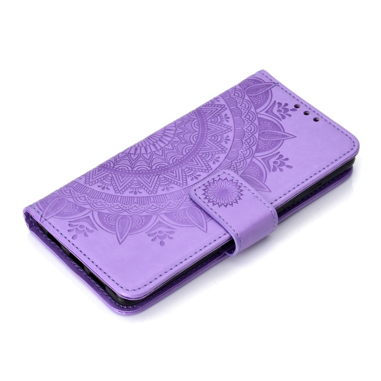 For Xiaomi Mi 9 SE Totem Flower Embossed Horizontal Flip TPU + PU Leather Case with Holder & Card Slots & Wallet