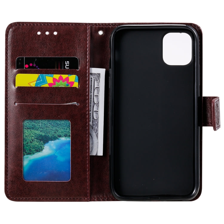 For Xiaomi Mi 11 Totem Flower Embossed Horizontal Flip TPU + PU Leather Case with Holder & Card Slots & Wallet