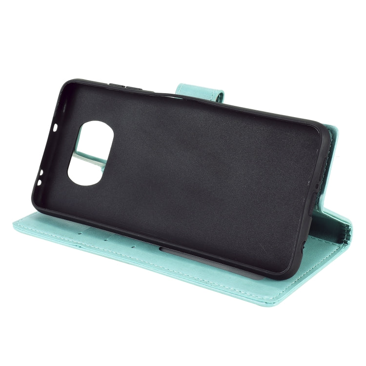 For Xiaomi Poco X3 Totem Flower Embossed Horizontal Flip TPU + PU Leather Case with Holder & Card Slots & Wallet