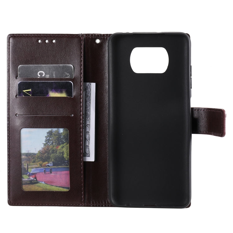 For Xiaomi Poco X3 Totem Flower Embossed Horizontal Flip TPU + PU Leather Case with Holder & Card Slots & Wallet