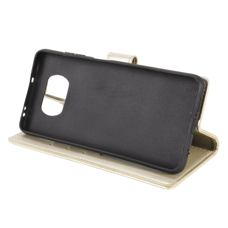 For Xiaomi Poco X3 Totem Flower Embossed Horizontal Flip TPU + PU Leather Case with Holder & Card Slots & Wallet