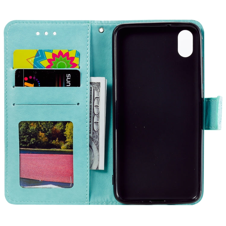 For Xiaomi Redmi 7A Totem Flower Embossed Horizontal Flip TPU + PU Leather Case with Holder & Card Slots & Wallet