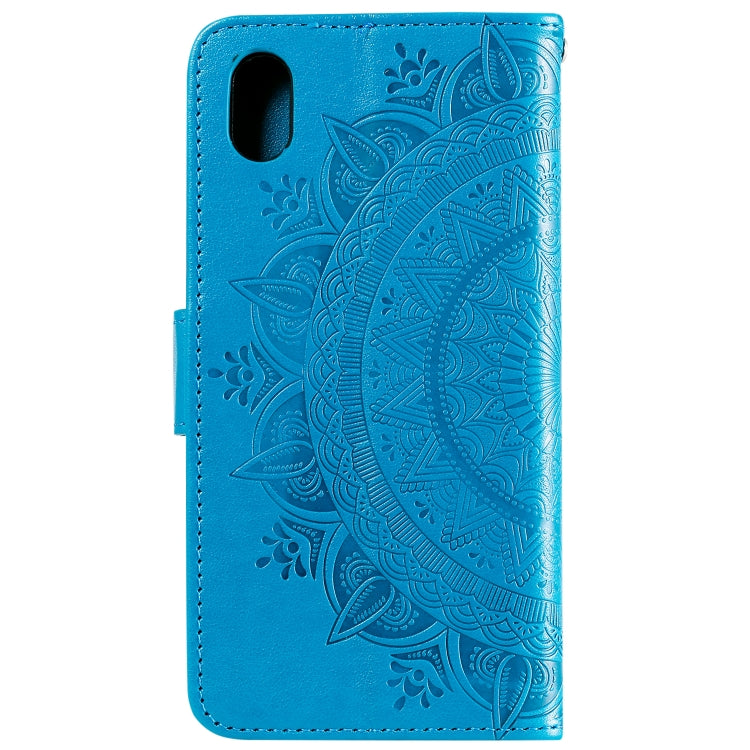 For Xiaomi Redmi 7A Totem Flower Embossed Horizontal Flip TPU + PU Leather Case with Holder & Card Slots & Wallet