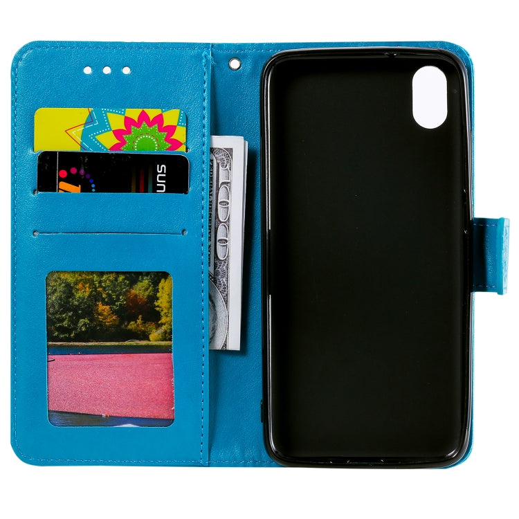 For Xiaomi Redmi 7A Totem Flower Embossed Horizontal Flip TPU + PU Leather Case with Holder & Card Slots & Wallet