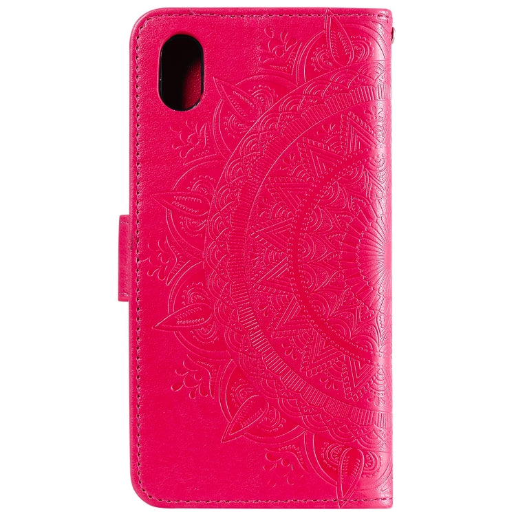 For Xiaomi Redmi 7A Totem Flower Embossed Horizontal Flip TPU + PU Leather Case with Holder & Card Slots & Wallet