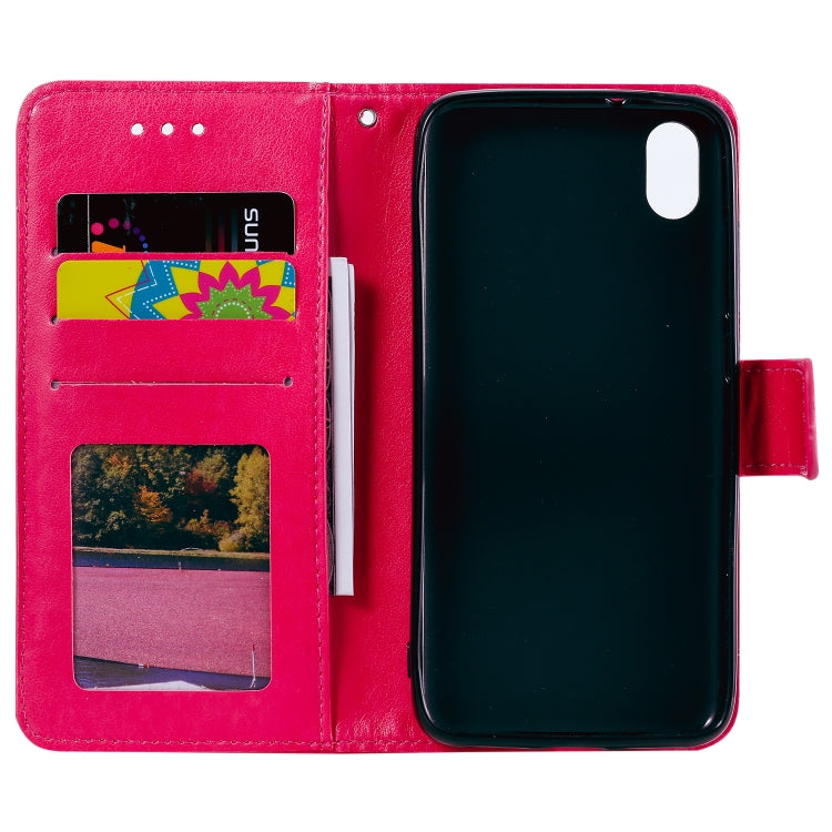 For Xiaomi Redmi 7A Totem Flower Embossed Horizontal Flip TPU + PU Leather Case with Holder & Card Slots & Wallet