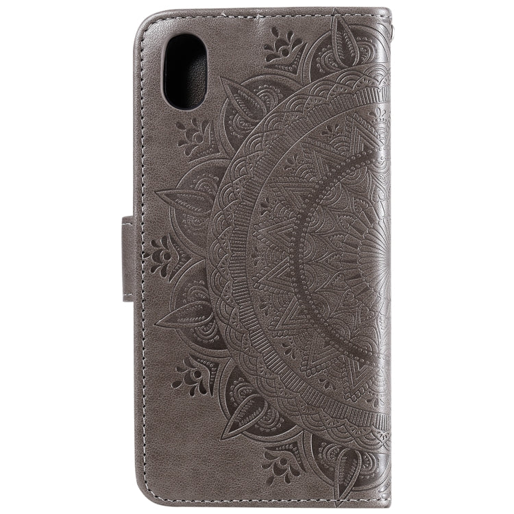 For Xiaomi Redmi 7A Totem Flower Embossed Horizontal Flip TPU + PU Leather Case with Holder & Card Slots & Wallet
