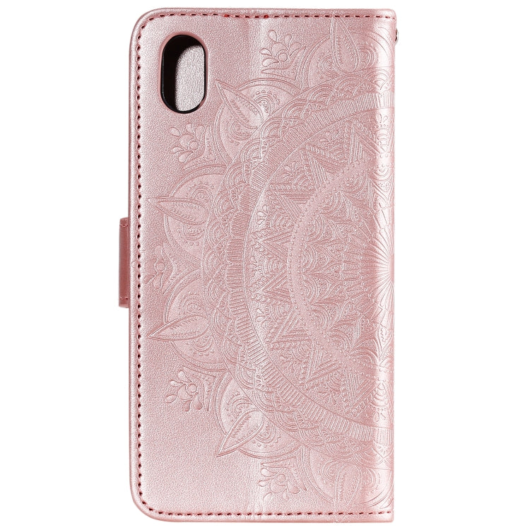 For Xiaomi Redmi 7A Totem Flower Embossed Horizontal Flip TPU + PU Leather Case with Holder & Card Slots & Wallet
