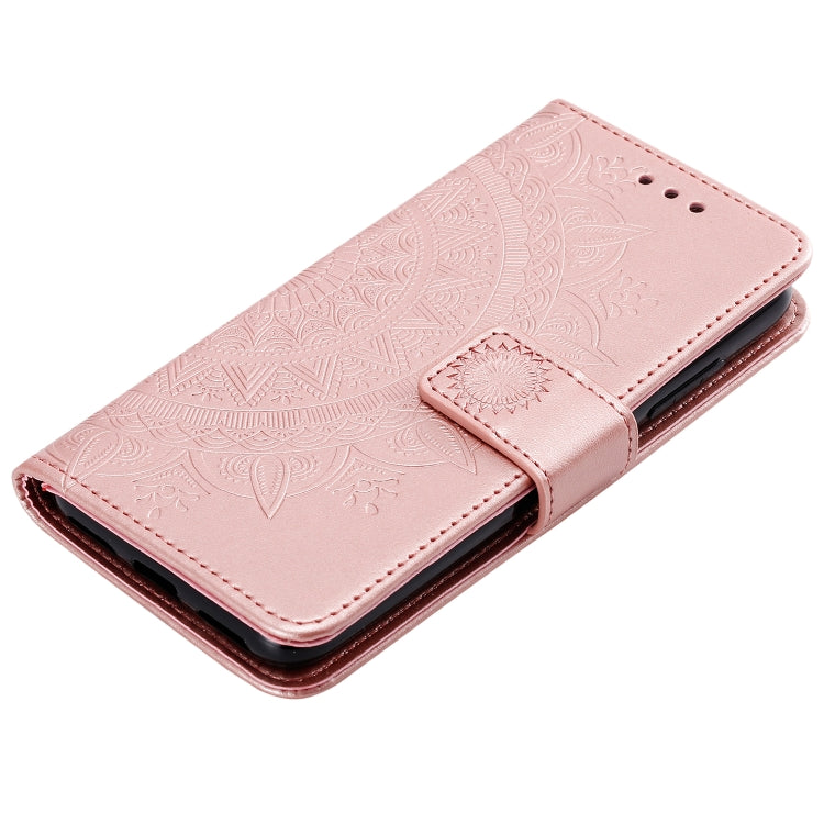 For Xiaomi Redmi 7A Totem Flower Embossed Horizontal Flip TPU + PU Leather Case with Holder & Card Slots & Wallet