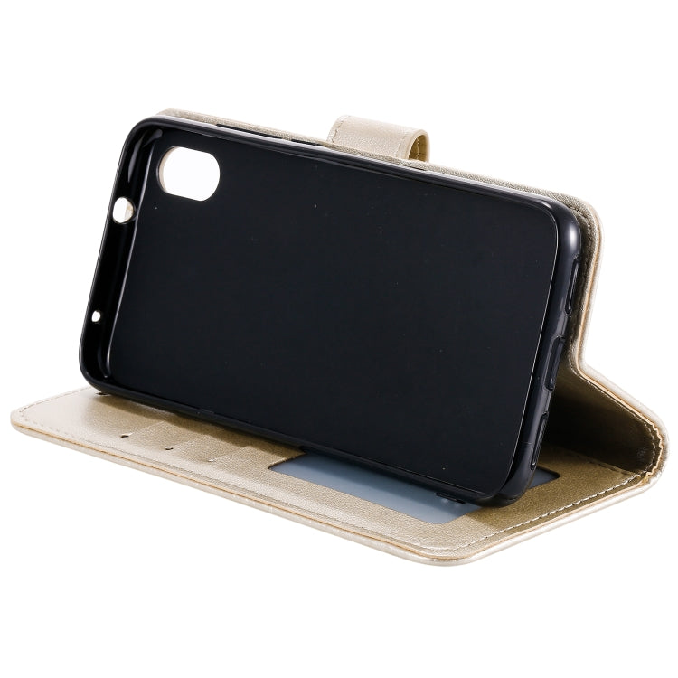 For Xiaomi Redmi 7A Totem Flower Embossed Horizontal Flip TPU + PU Leather Case with Holder & Card Slots & Wallet