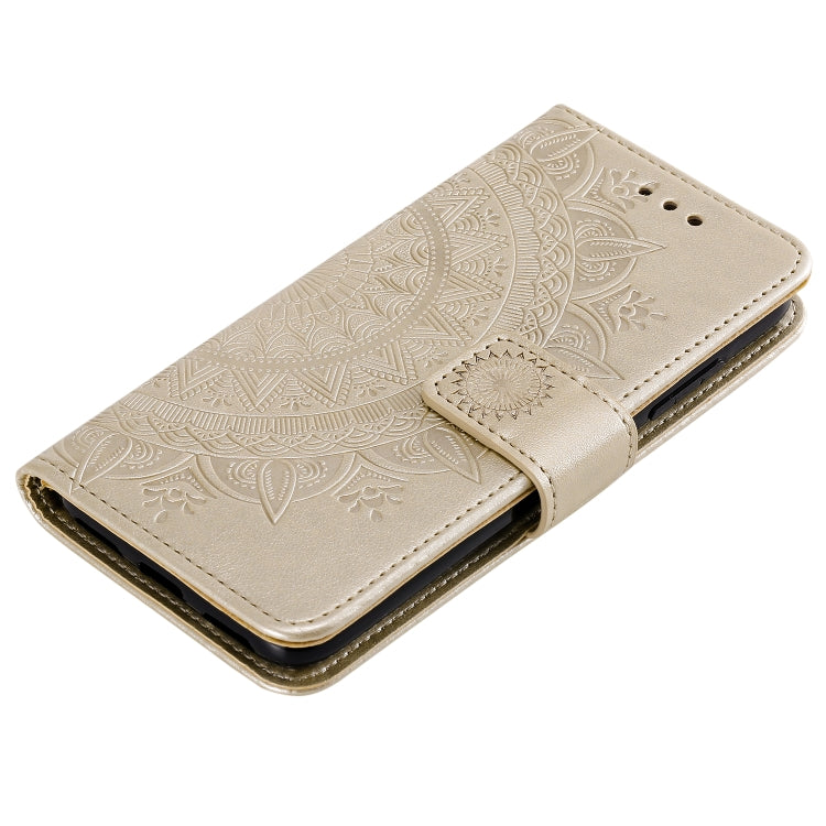 For Xiaomi Redmi 7A Totem Flower Embossed Horizontal Flip TPU + PU Leather Case with Holder & Card Slots & Wallet