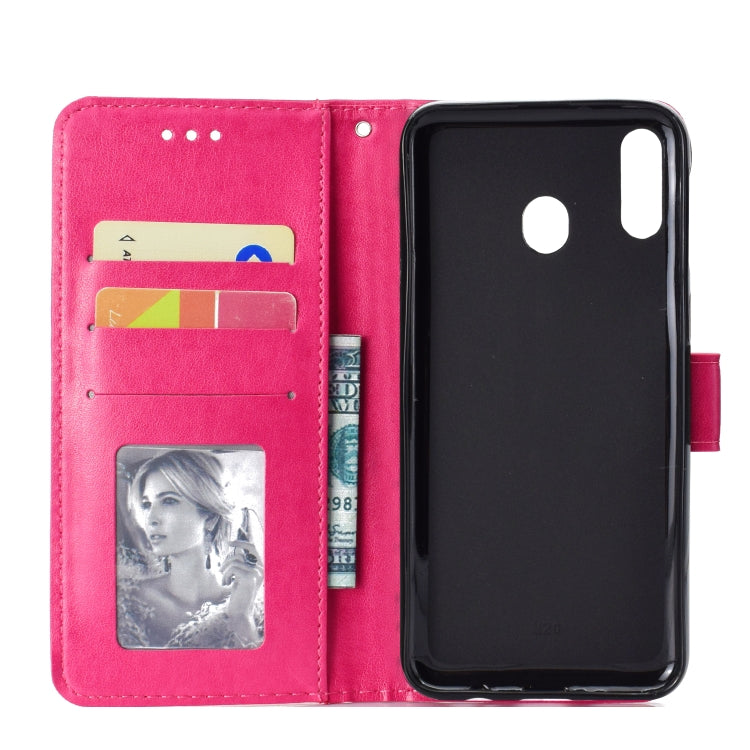 For OPPO A8 Totem Flower Embossed Horizontal Flip TPU + PU Leather Case with Holder & Card Slots & Wallet