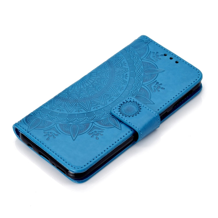 For OPPO A8 Totem Flower Embossed Horizontal Flip TPU + PU Leather Case with Holder & Card Slots & Wallet