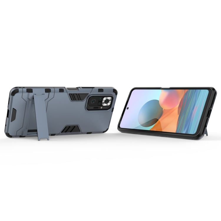 For Xiaomi Redmi Note 10 Pro Shockproof PC + TPU Protective Case with Hidden Holder