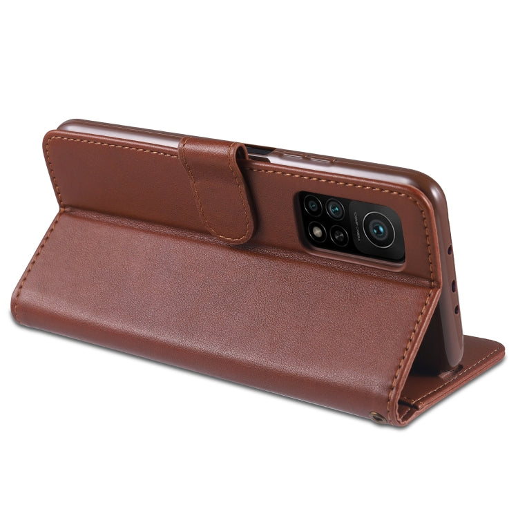 For Xiaomi Mi 10T Pro 5G AZNS Sheepskin Texture Horizontal Flip Leather Case with Holder & Card Slots & Wallet
