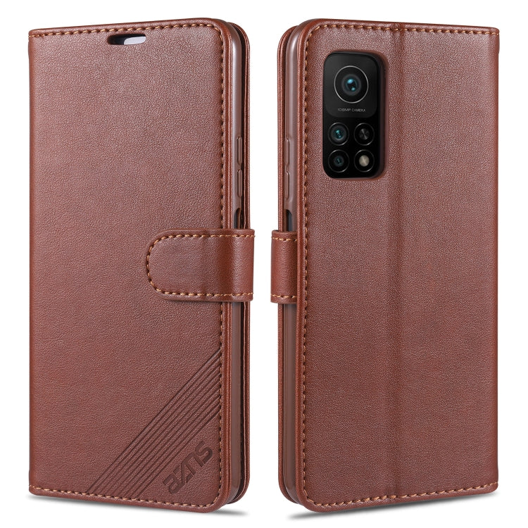 For Xiaomi Redmi K30S AZNS Sheepskin Texture Horizontal Flip Leather Case with Holder & Card Slots & Wallet