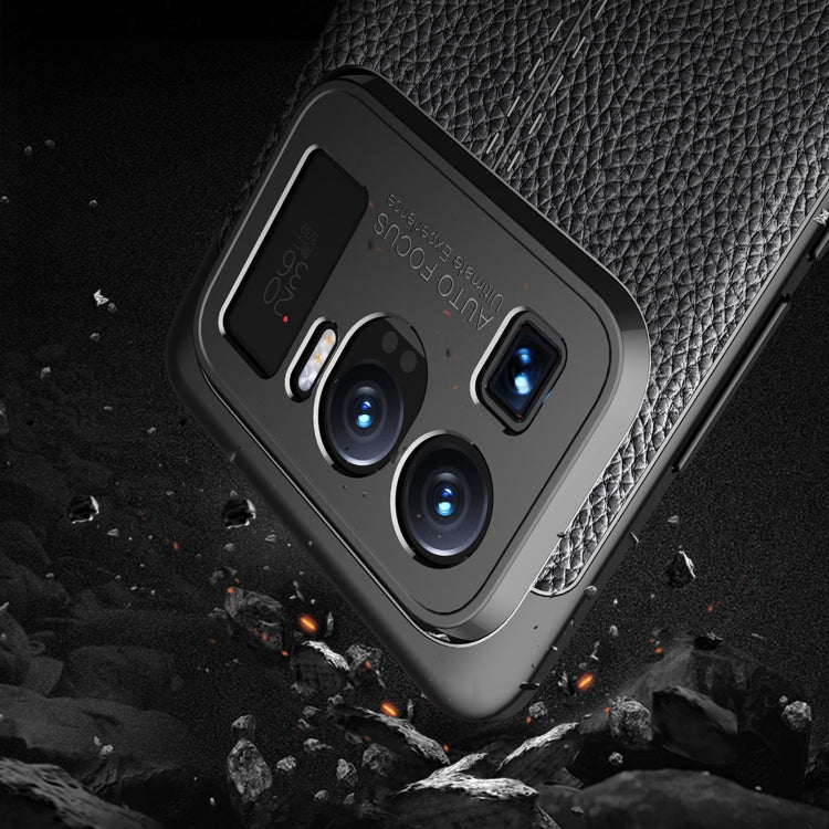 For Xiaomi Mi 11 Ultra Litchi Texture TPU Shockproof Case