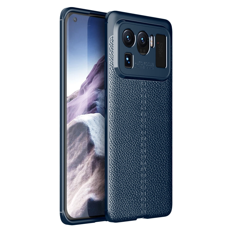 For Xiaomi Mi 11 Ultra Litchi Texture TPU Shockproof Case