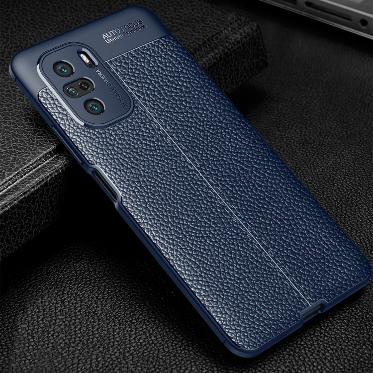 For Xiaomi Redmi K40 Pro+ Litchi Texture TPU Shockproof Case