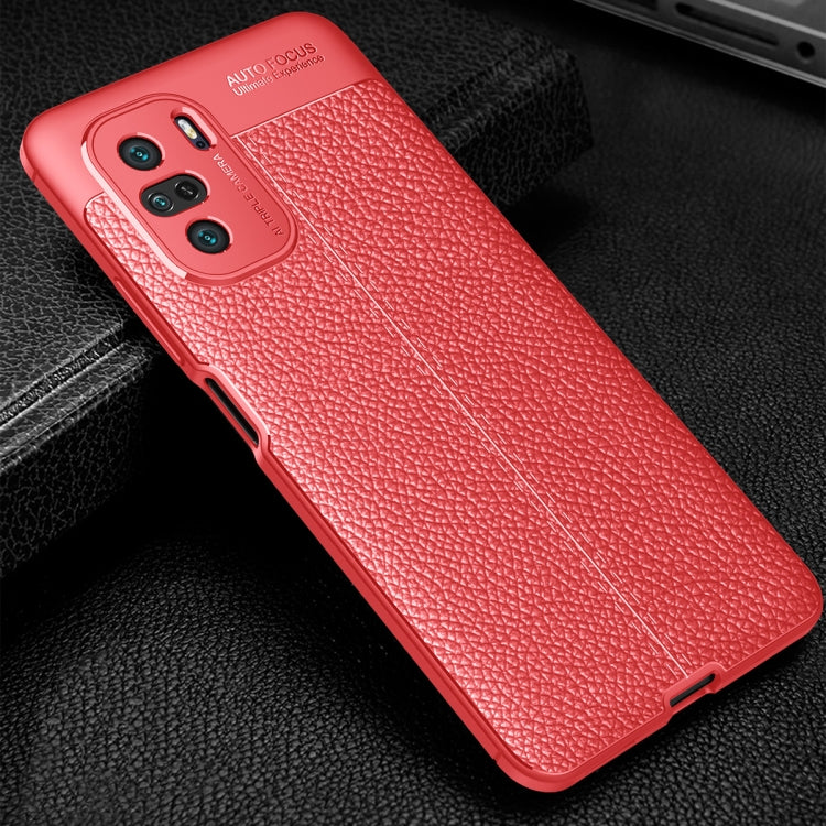 For Xiaomi Redmi K40 Pro+ Litchi Texture TPU Shockproof Case