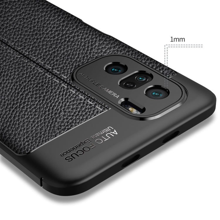 For Xiaomi Redmi K40 Pro+ Litchi Texture TPU Shockproof Case