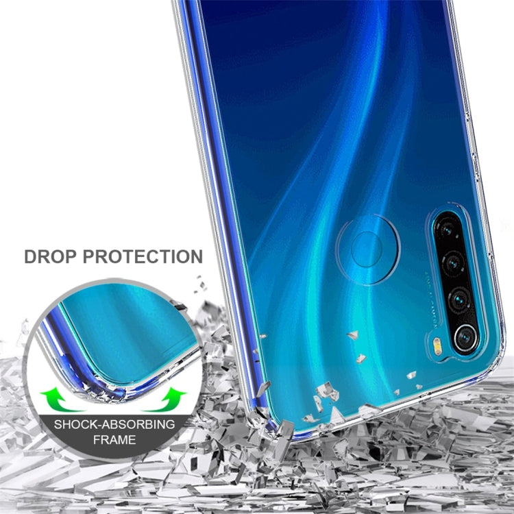 For Xiaomi Redmi Note 8 Scratchproof TPU + Acrylic Protective Case