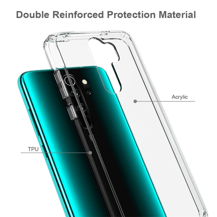 For Xiaomi Redmi Note 8 Pro Scratchproof TPU + Acrylic Protective Case