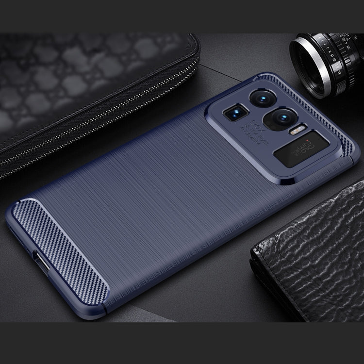 For Xiaomi Mi 11 Ultra Brushed Texture Carbon Fiber TPU Case