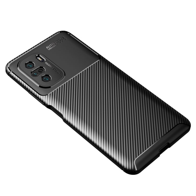 For Xiaomi Redmi K40 Pro+ Carbon Fiber Texture Shockproof TPU Case