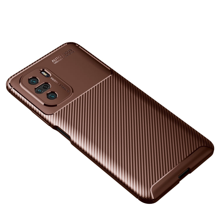 For Xiaomi Redmi K40 Pro+ Carbon Fiber Texture Shockproof TPU Case