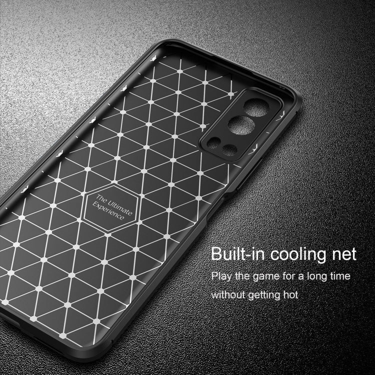 For vivo iQOO Z3 / Y72 5G Carbon Fiber Texture Shockproof TPU Case