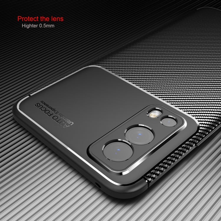 For vivo iQOO Z3 / Y72 5G Carbon Fiber Texture Shockproof TPU Case