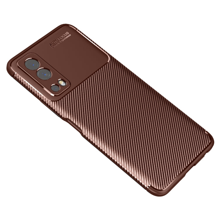 For vivo iQOO Z3 / Y72 5G Carbon Fiber Texture Shockproof TPU Case