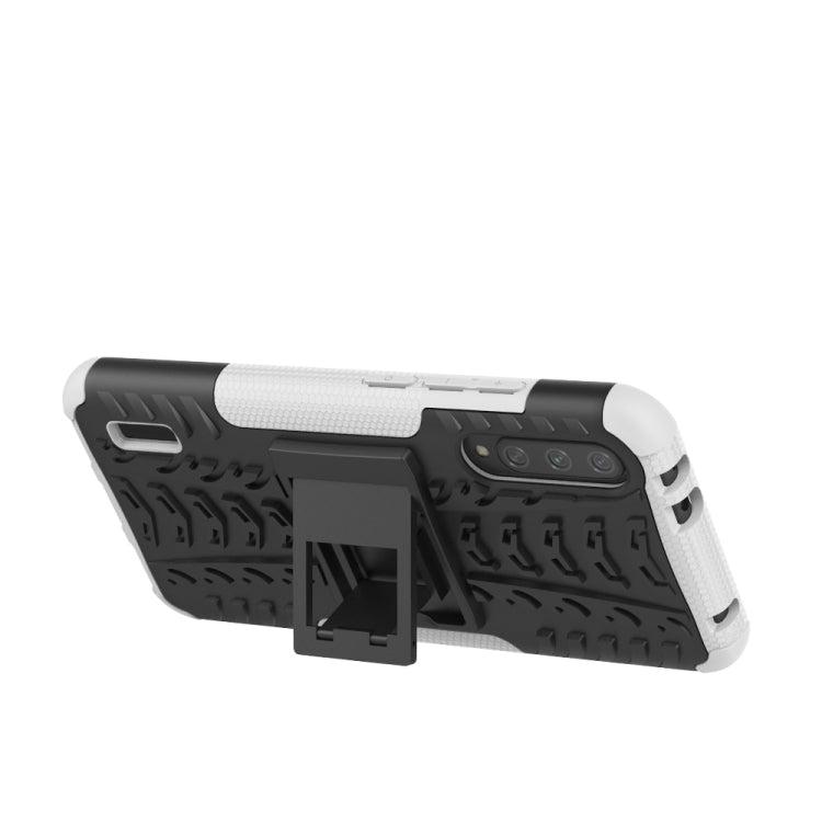 For Xiaomi Mi CC9e Tire Texture TPU + PC Shockproof Case with Holder