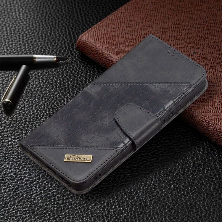 For Xiaomi Redmi Note 10 Pro Matching Color Crocodile Texture Horizontal Flip PU Leather Case with Wallet & Holder & Card Slots