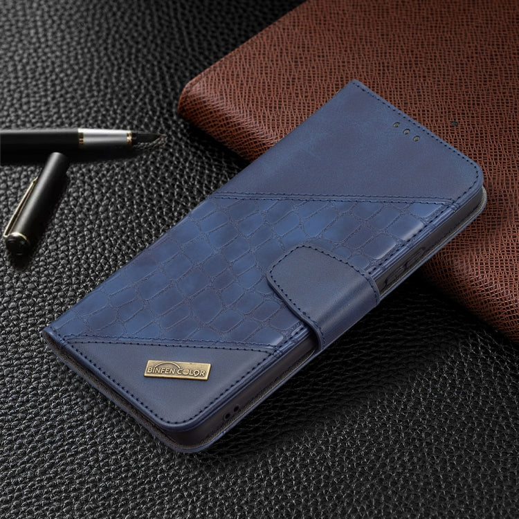 For Xiaomi Redmi Note 10 Pro Matching Color Crocodile Texture Horizontal Flip PU Leather Case with Wallet & Holder & Card Slots