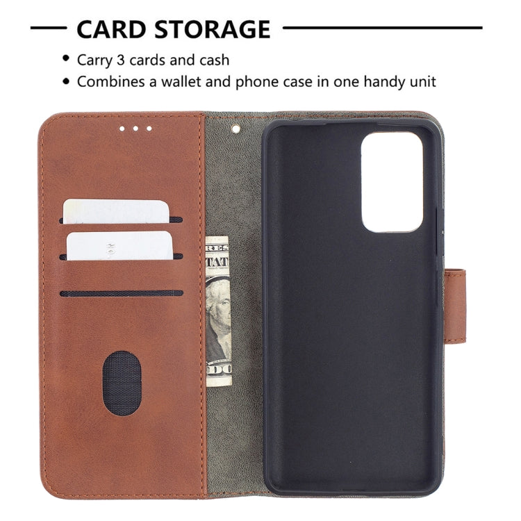 For Xiaomi Redmi Note 10 Pro Matching Color Crocodile Texture Horizontal Flip PU Leather Case with Wallet & Holder & Card Slots