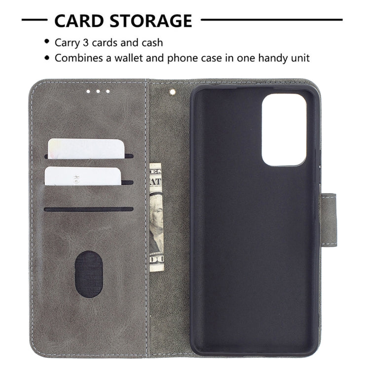 For Xiaomi Redmi Note 10 Pro Matching Color Crocodile Texture Horizontal Flip PU Leather Case with Wallet & Holder & Card Slots