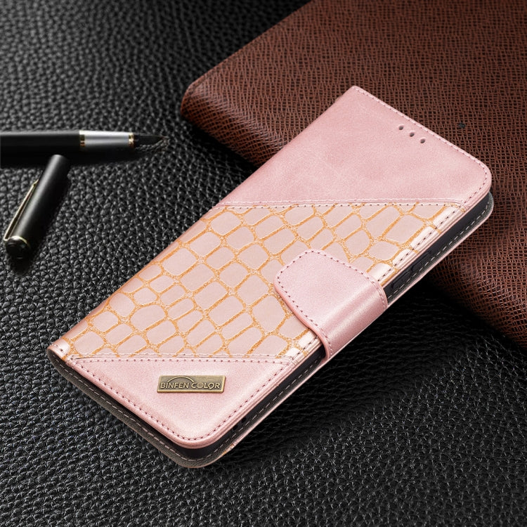 For Xiaomi Redmi Note 10 Pro Matching Color Crocodile Texture Horizontal Flip PU Leather Case with Wallet & Holder & Card Slots