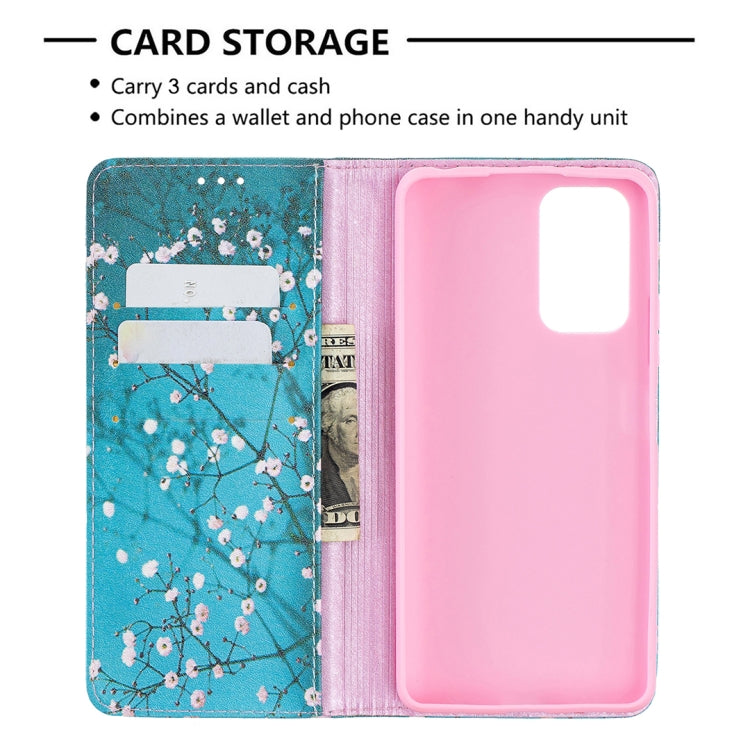 For Xiaomi Redmi Note 10 Pro Colored Drawing Pattern Invisible Magnetic Horizontal Flip PU Leather Case with Holder & Card Slots & Wallet