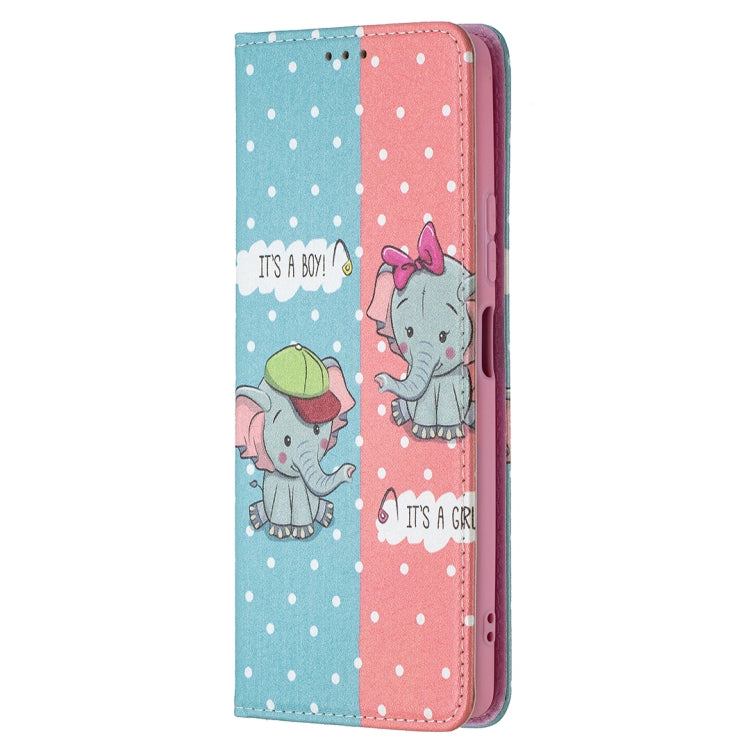 For Xiaomi Redmi Note 10 Pro Colored Drawing Pattern Invisible Magnetic Horizontal Flip PU Leather Case with Holder & Card Slots & Wallet